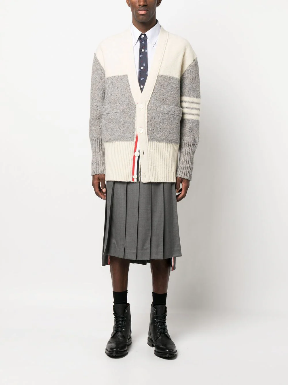 ThomBrowne-Reversed-Jersey-Oversized-Cardigan-Light-Grey-2