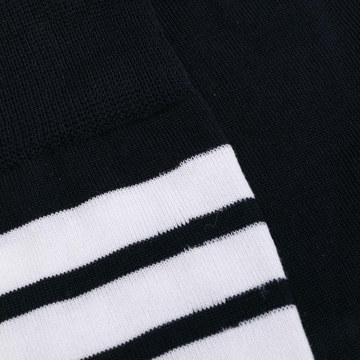 Thom Browne 4 Bar Mid Calf Socks Black 2