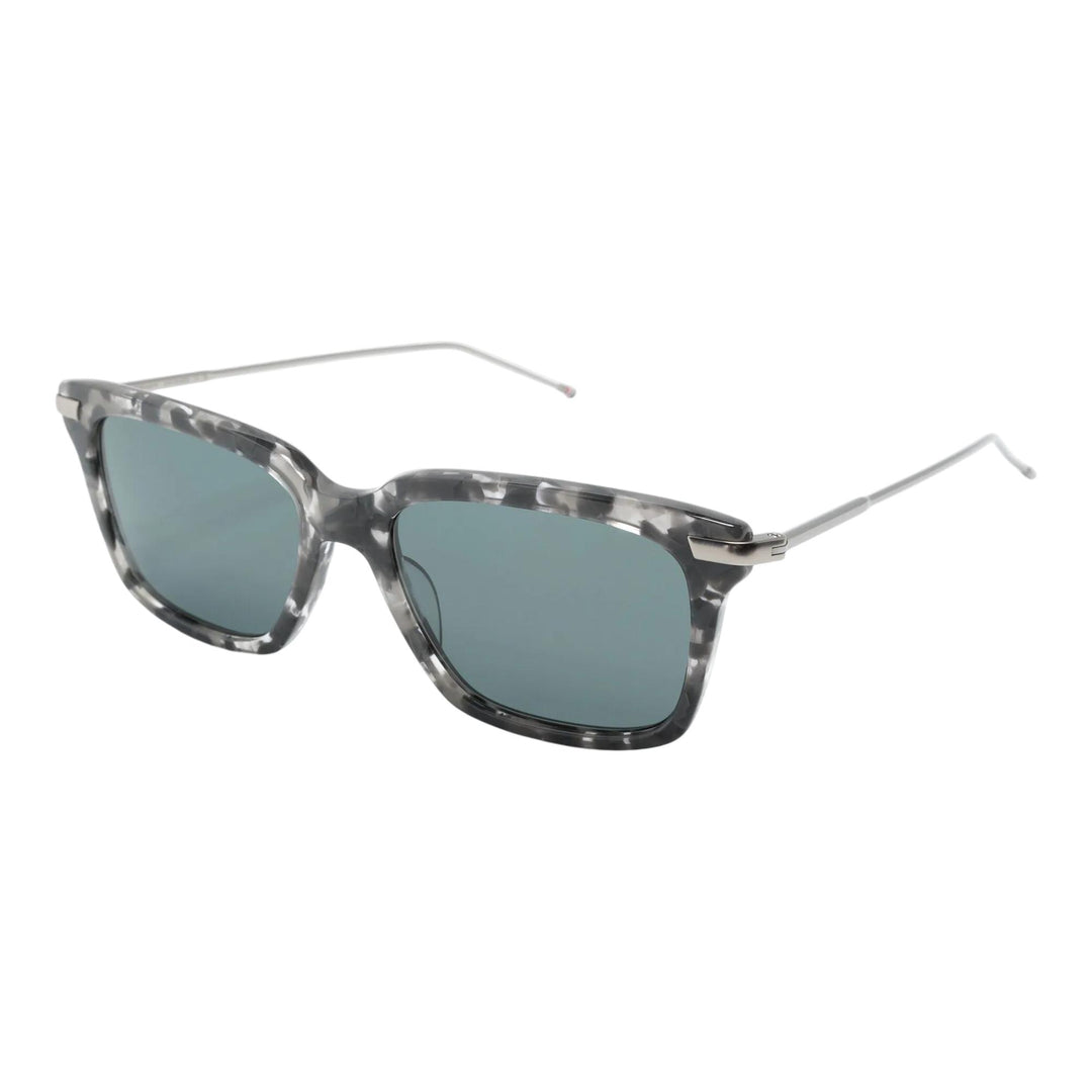 Club21 - Thom Browne - Acetate And Titanium Rectangular Sunglasses Unisex - EYEWEAR - Charcoal