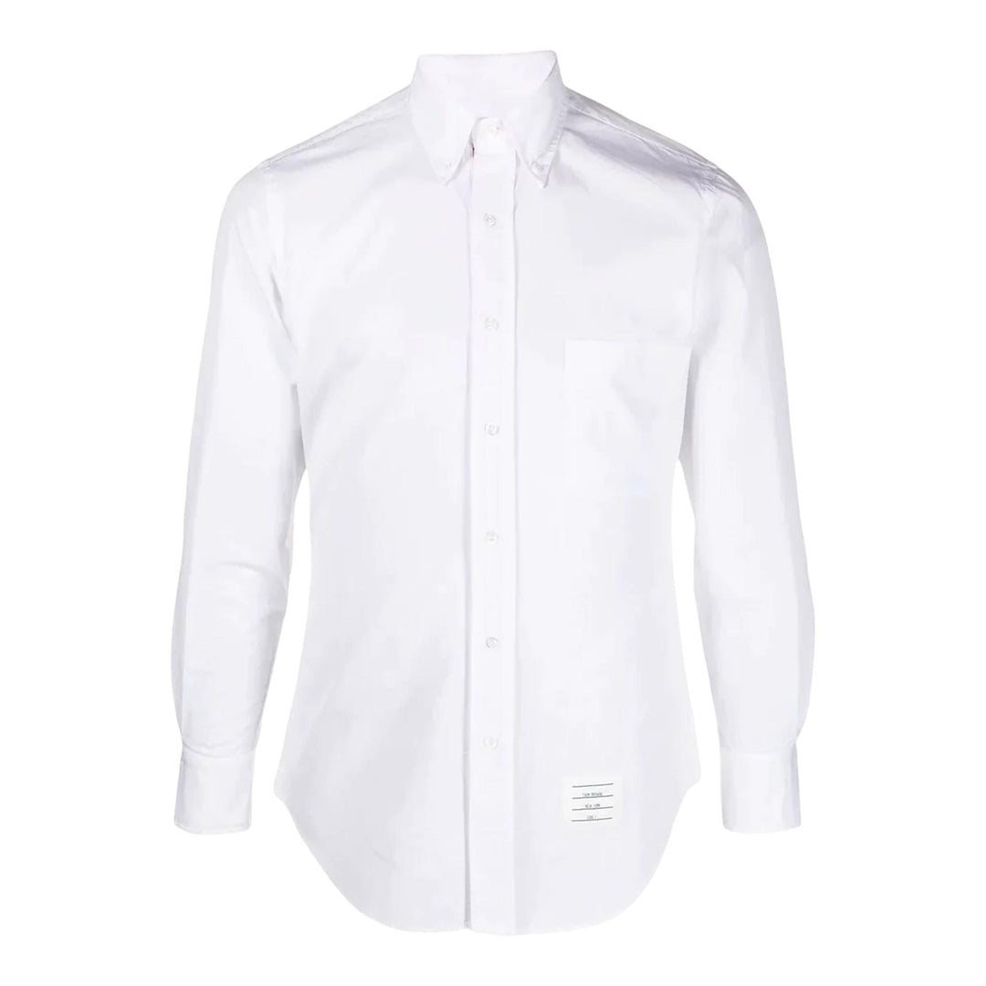 Club21 - Thom Browne - Classic Long Sleeve Button Down Shirt Men - SHIRTS - White
