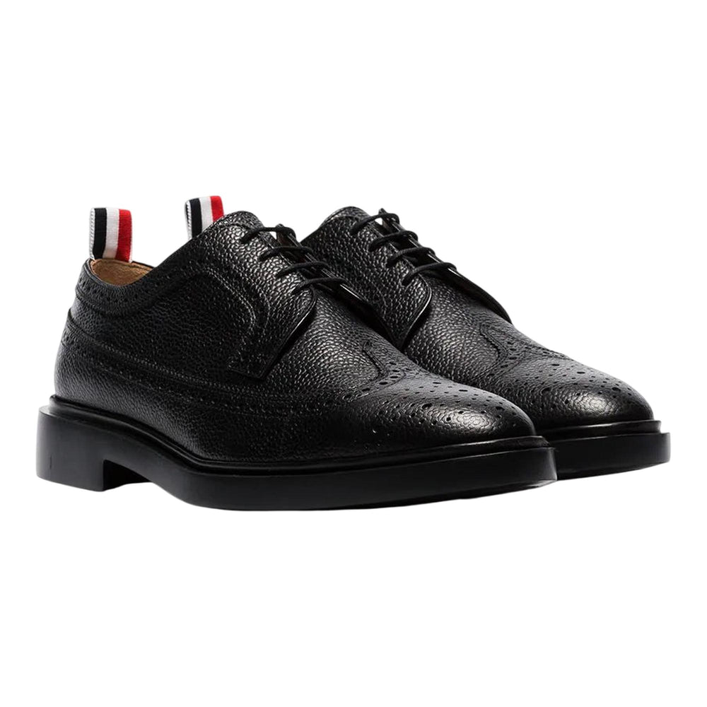 Thom Browne Classic Longwing Brogue Shoes Black 2