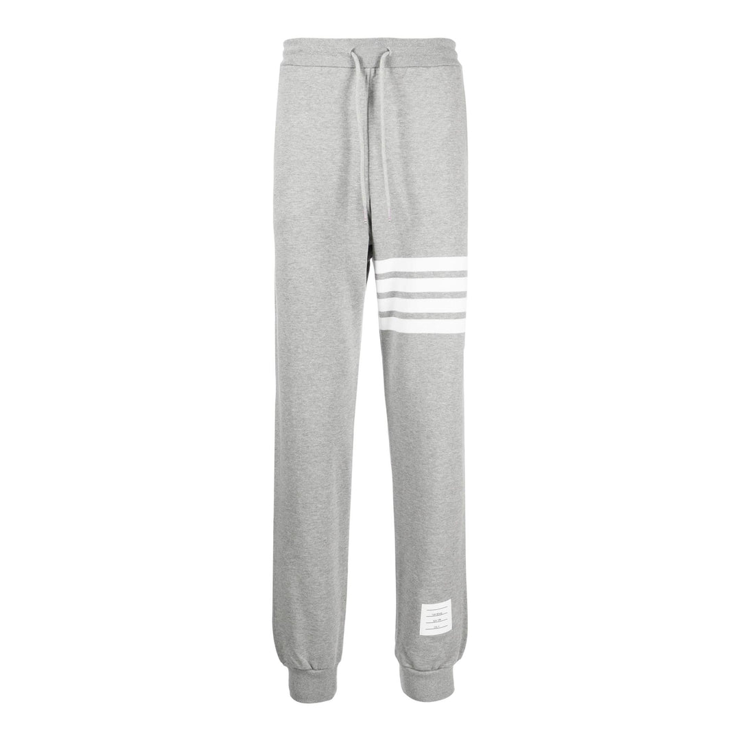 Club21 - Thom Browne - Classic Loopback 4-Bar Sweatpants Men - SWEATPANTS - Light Grey