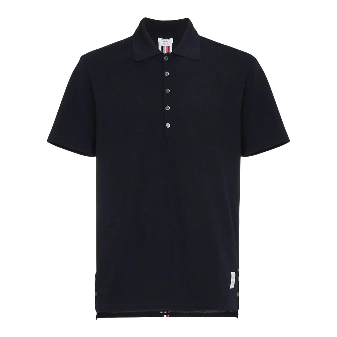 Club21 - Thom Browne - Classic Pique Stripe Relaxed Polo Men - POLOS - Navy