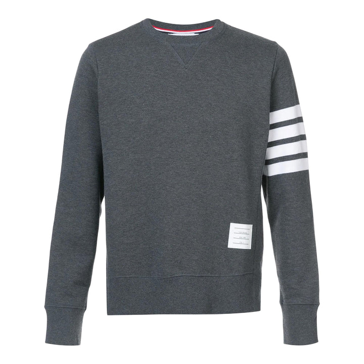 Club21 - Thom Browne - Classic Sweatshirt Men - SWEATSHIRTS - Dark Grey