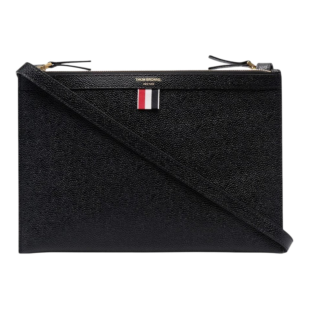 Club21 - Thom Browne - Double Zip Document Holder Men - DOC. HOLDERS - Black