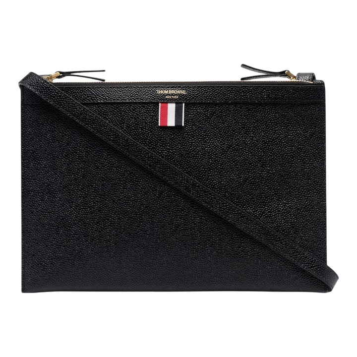 Club21 - Thom Browne - Double Zip Document Holder Men - DOC. HOLDERS - Black