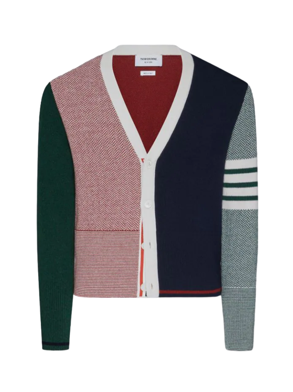 Thom_Browne_Fun_Mix_Herringbone_Jersey_Cardigan-Multi