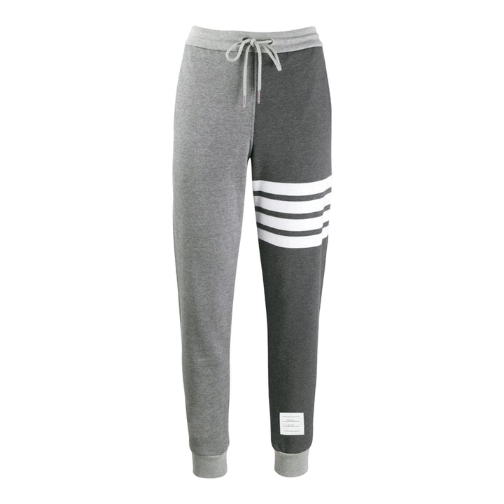 Club21 - Thom Browne - Funmix Loopback 4-Bar Sweatpants Women - SWEATPANTS - Grey