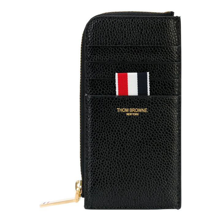 Club21 - Thom Browne - Half Zip Around Wallet Men - WALLETS - Black