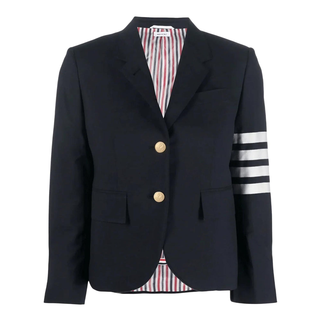 Club21 - Thom Browne - High Armhole Sport Coat Fit 3 Women - JACKETS - Navy