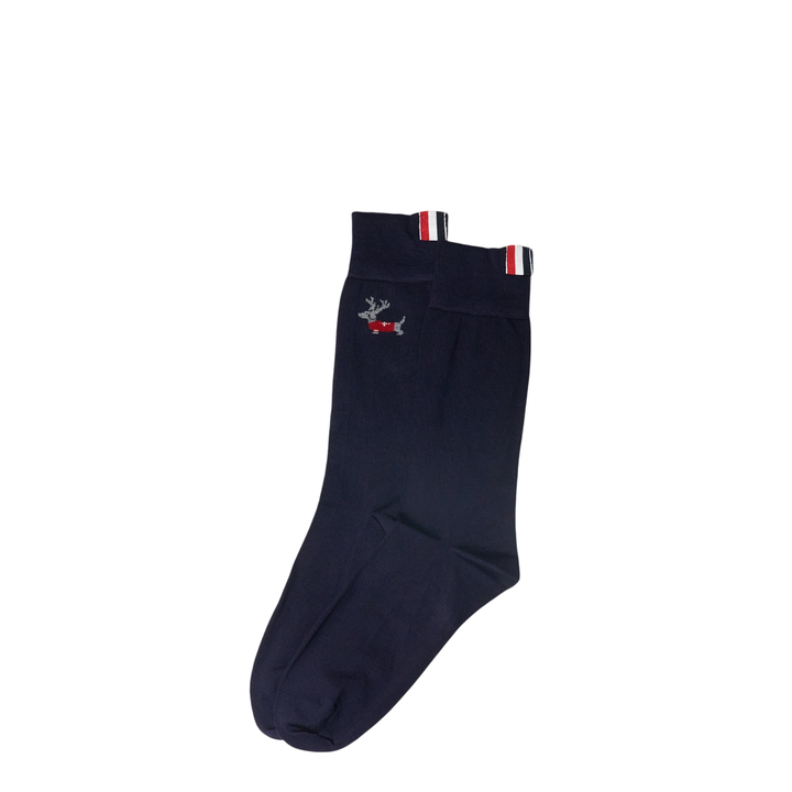 Holiday Reindeer Snowflake Socks