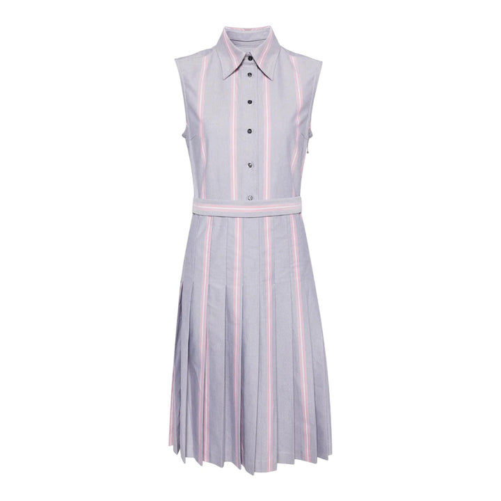 Club21 - Thom Browne - Knee Length Pleated Dress Women - WOVEN DRESSES - Multi