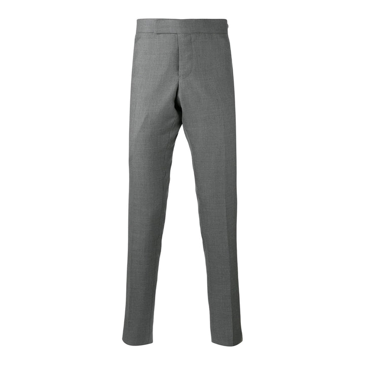 Club21 - Thom Browne - Low Rise Skinny Side Tab Trousers Men - PANTS - Grey