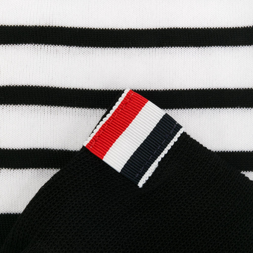 Club21 - Thom Browne - Mid Calf Socks Men - SOCKS - Black