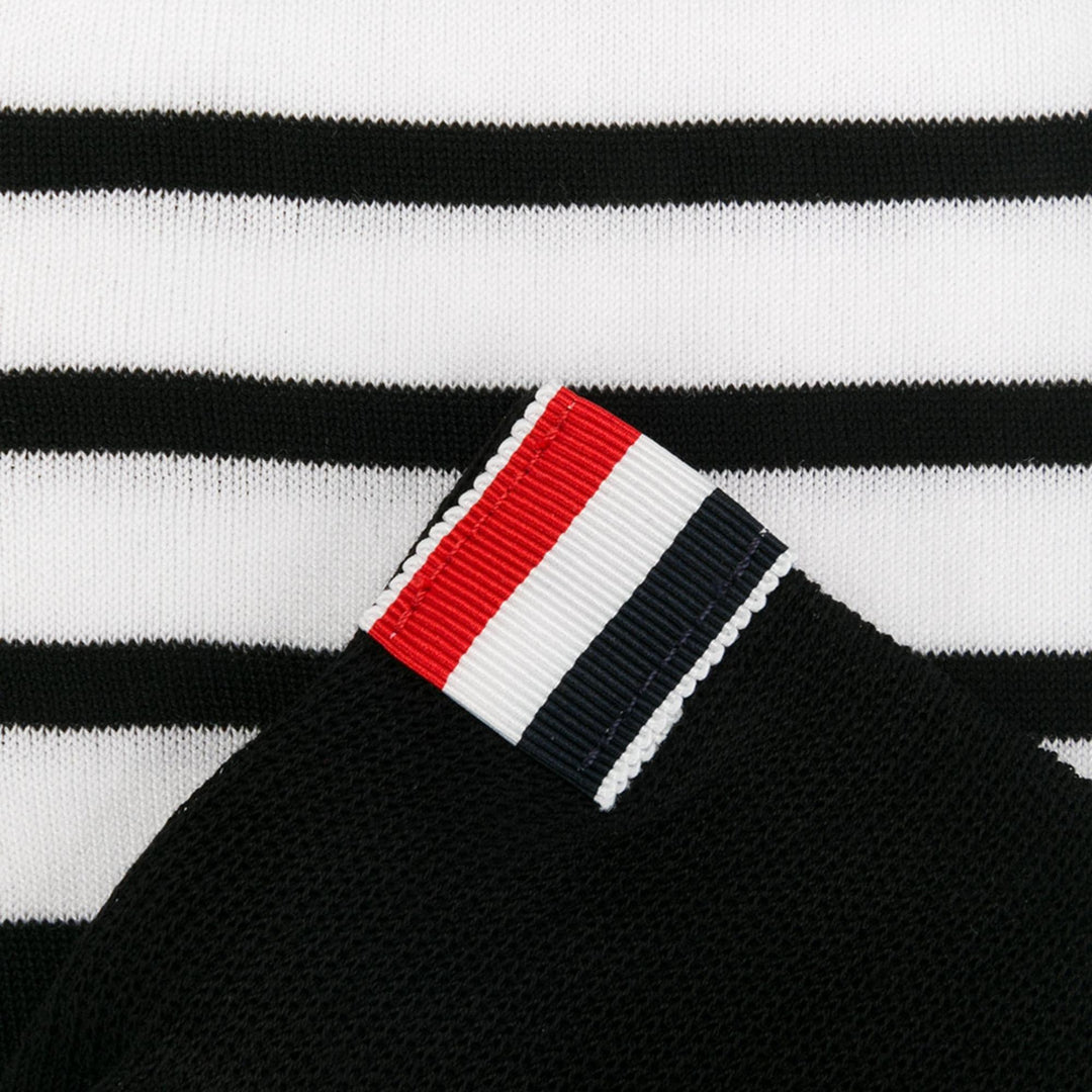 Club21 - Thom Browne - Mid Calf Socks Men - SOCKS - Black