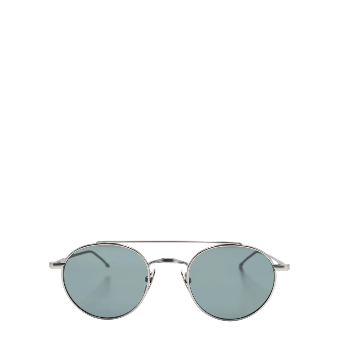 Oval Titanium Sunglasses