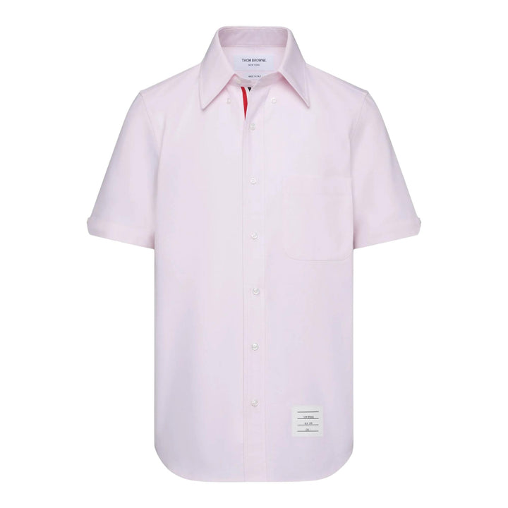 Club21 - Thom Browne - Oxford Short Sleeve Shirt Men - SHIRTS - Pink