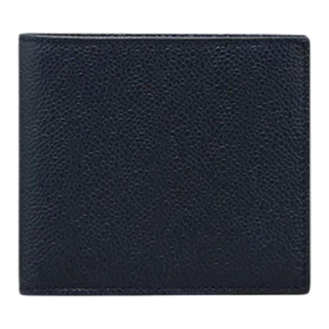 Club21 - Thom Browne - Pebble Grain Bifold Men - BILLFOLDS - Navy