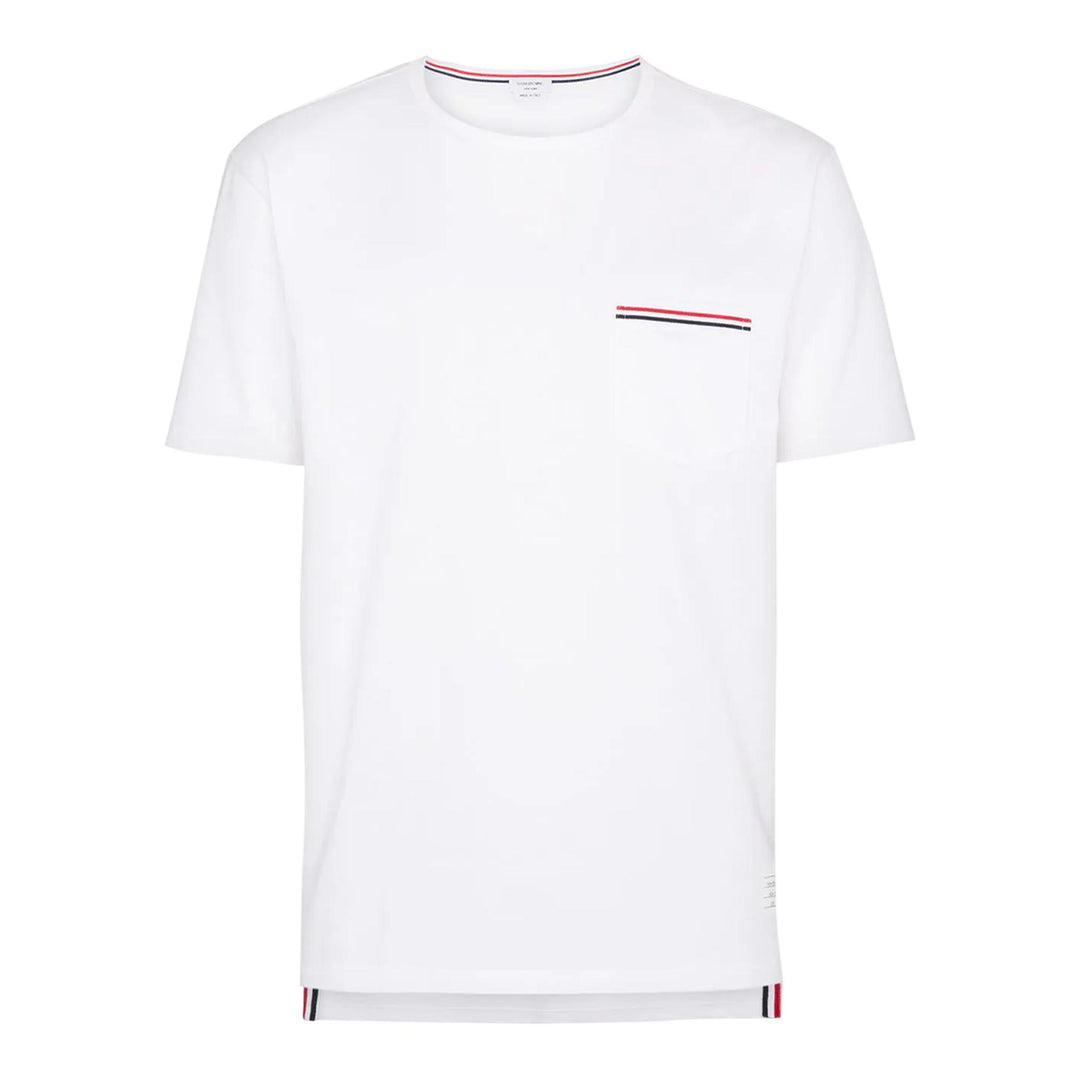 Thom Browne Pocket Tee White 1