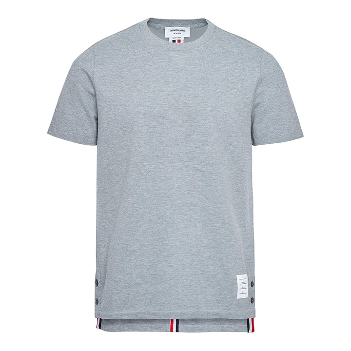 Club21 - Thom Browne - Relaxed Fit Tee MEN - TEES - Light Grey