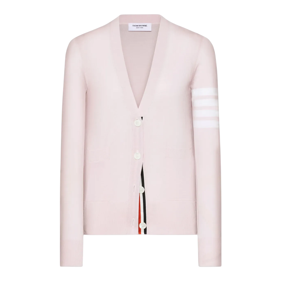 Relaxed Fit V-Neck Cardigan