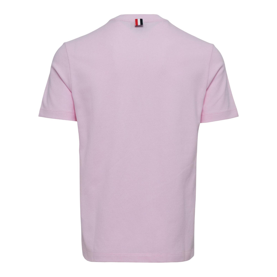 Club21 - Thom Browne - Short Sleeve Tee Engineered Bar - TEES - Pink