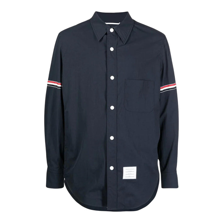 Club21 - Thom Browne - Snap Front Shirt Jacket - BLOUSON - Navy
