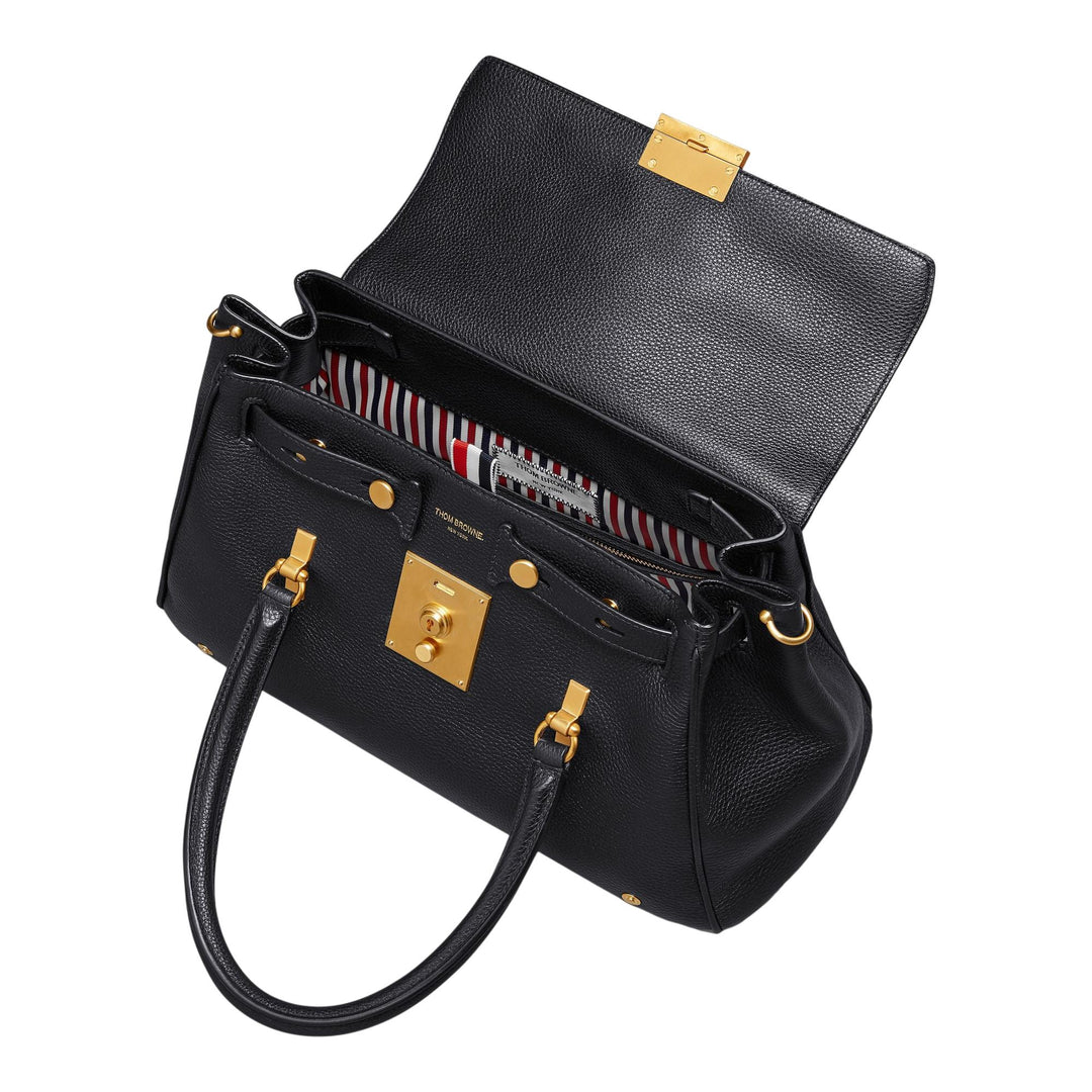 Club21 - Thom Browne - Soft Mr. Thom Luggage Bag Women - HOLDALLS - Black