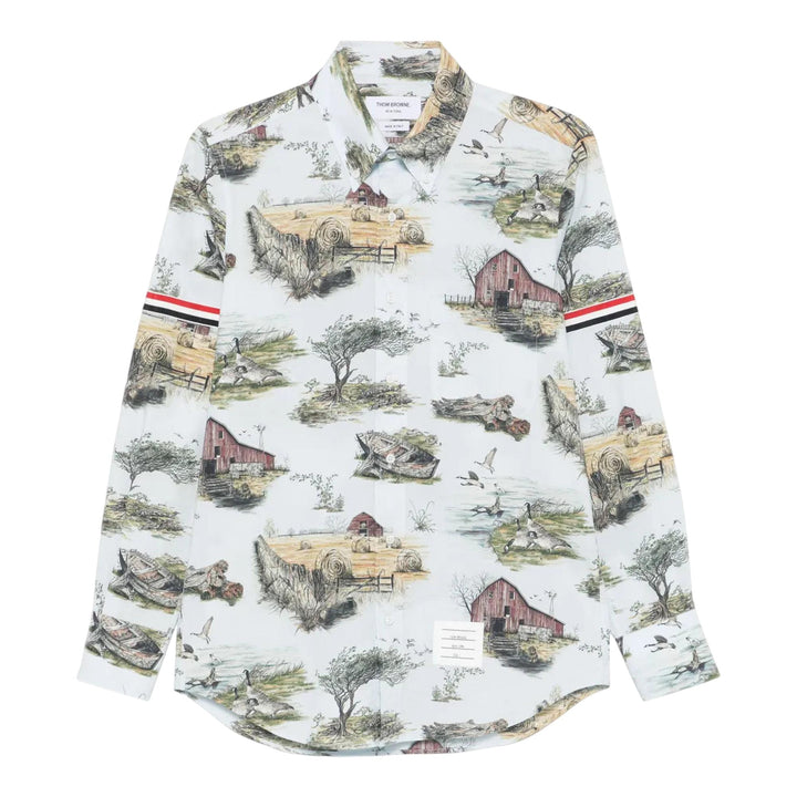 Club21 - Thom Browne - Straight Fit Shirt - SHIRTS - Multi