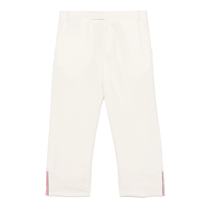Unconstructed Straight Leg Pants