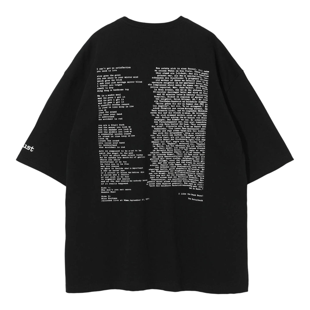 Club21 - UNDERCOVER - Faust Tee - TEES - Black