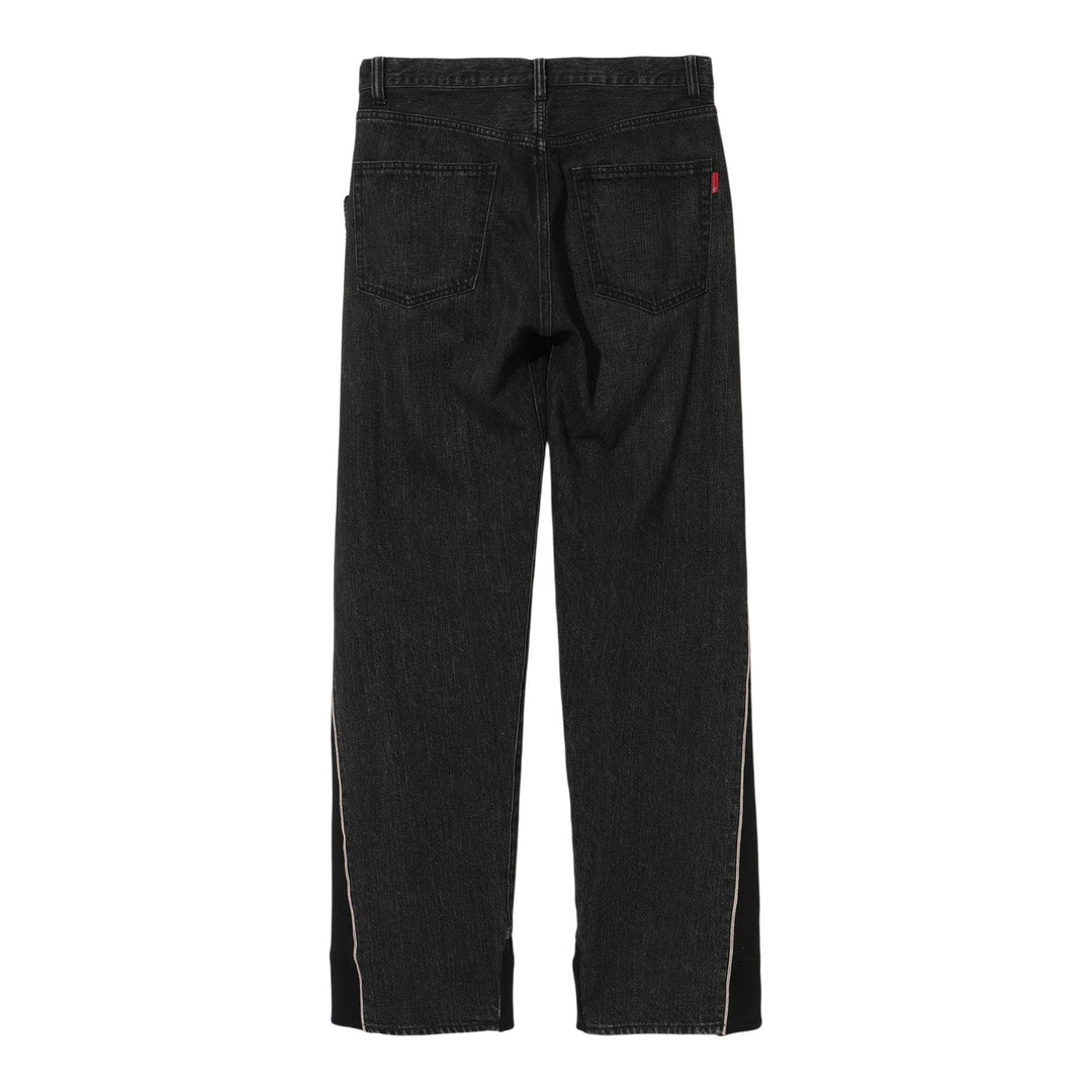 Club21 - UNDERCOVER - Jeans With Sweats Cut And Sew - JEANS - Black