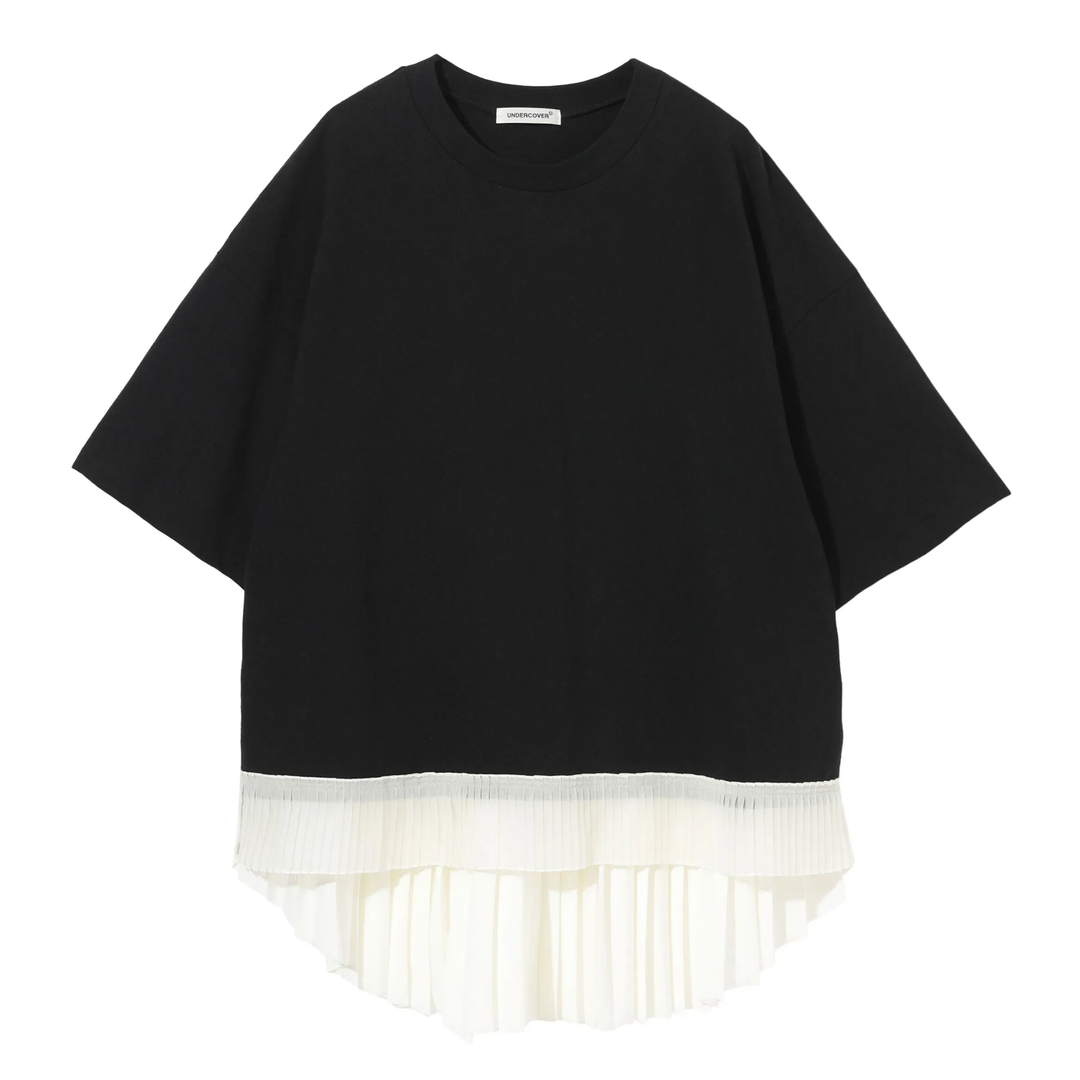 Layered Shirt With Pleats Detail