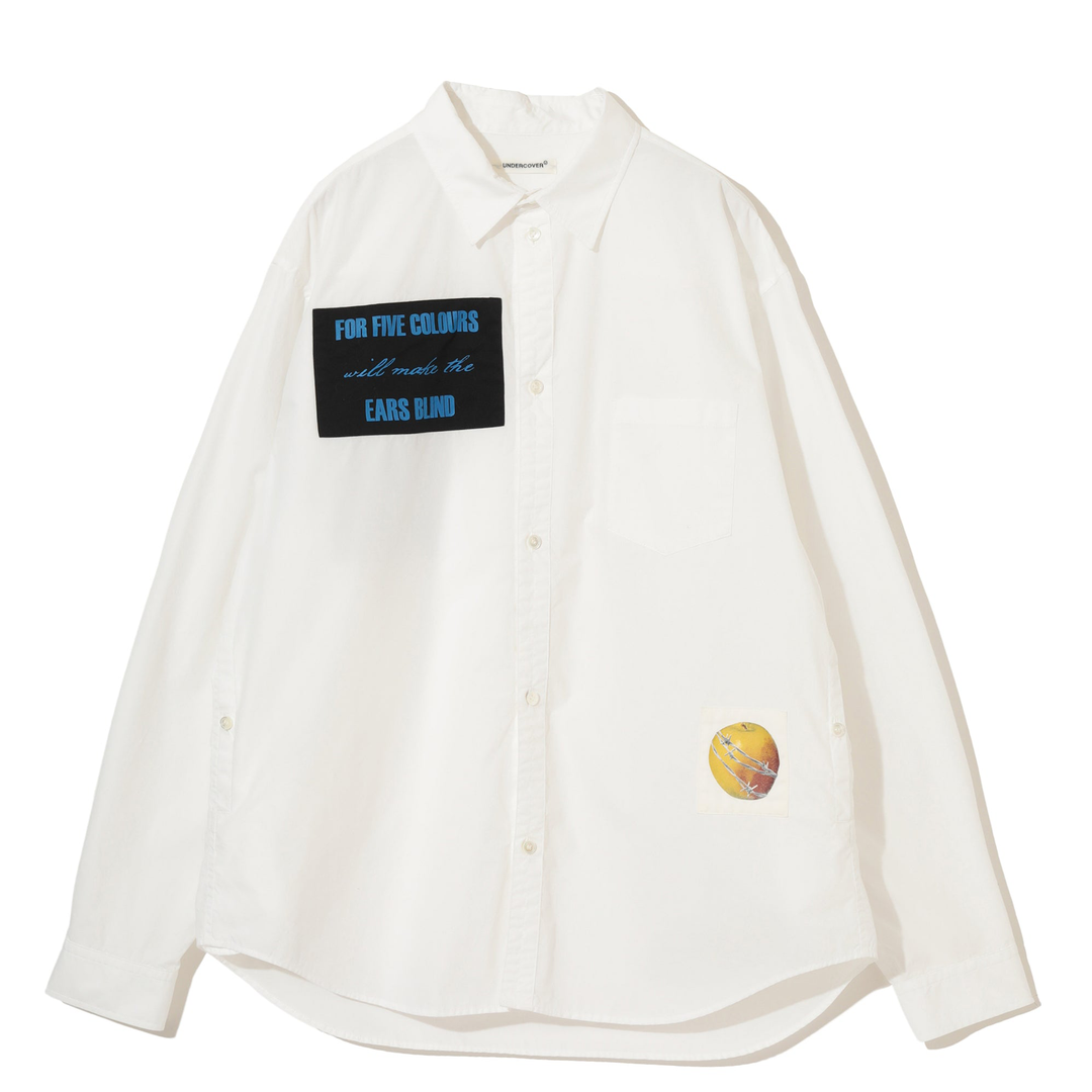 UNDERCOVER_Patch_Shirt_White