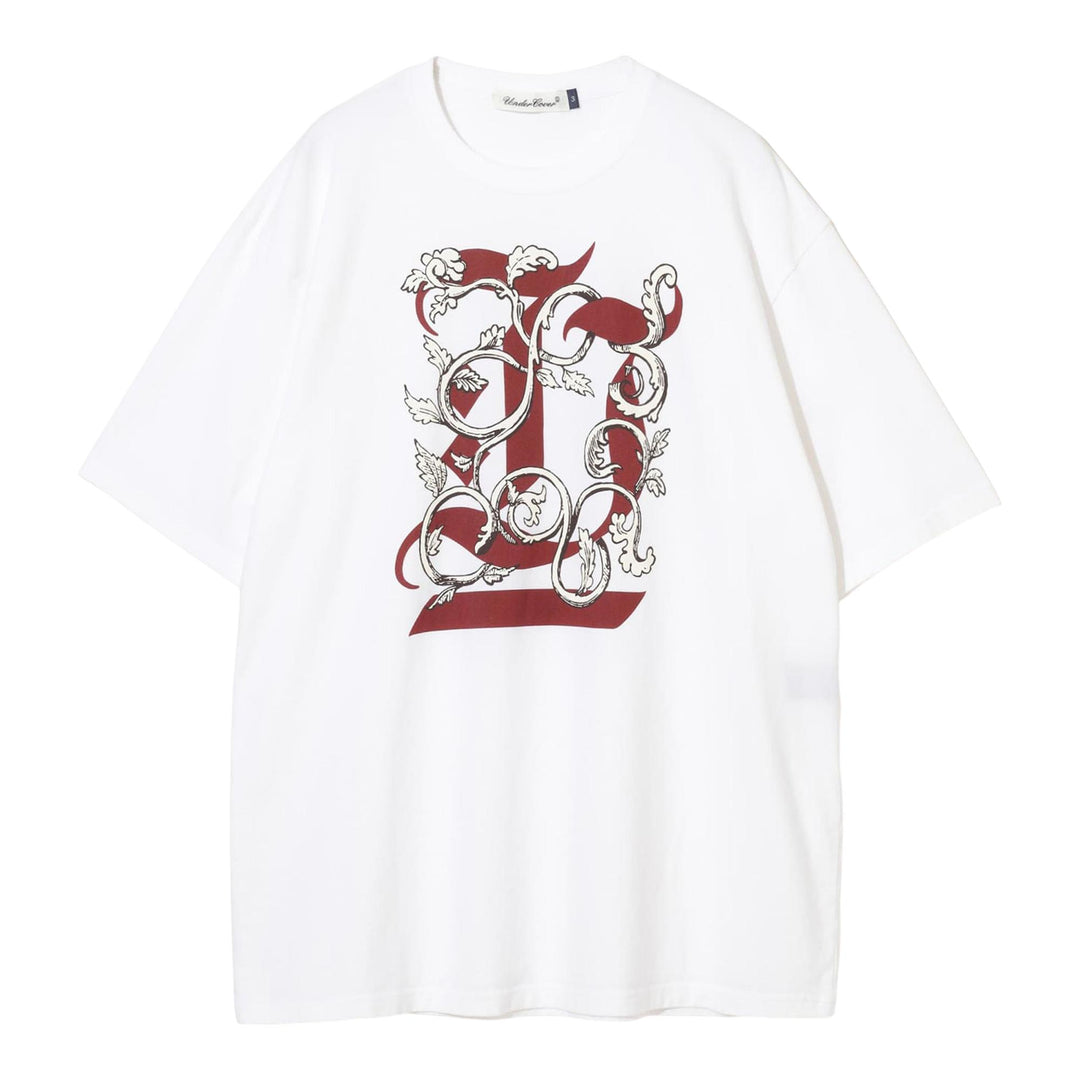 Club21 - UNDERCOVER - Short Sleeve Script Tee - TEES - White