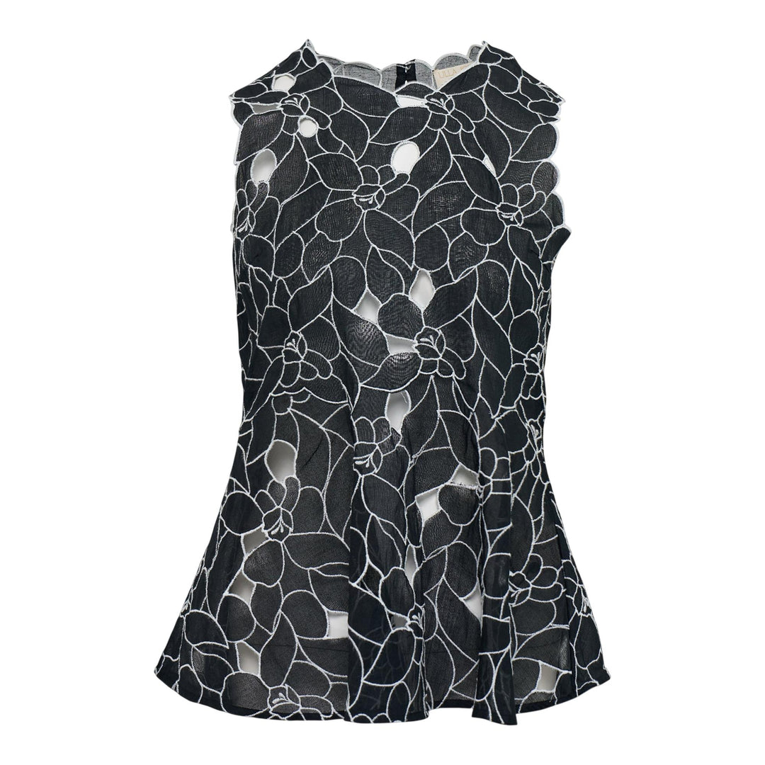 Club21 - Ulla Johnson - Ali Sleeveless Top - WOVEN TOPS - Black