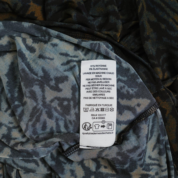 Club21 - Ulla Johnson - Aurelia Jersey Long Sleeve Turtleneck Top - WOVEN TOPS - Yellow