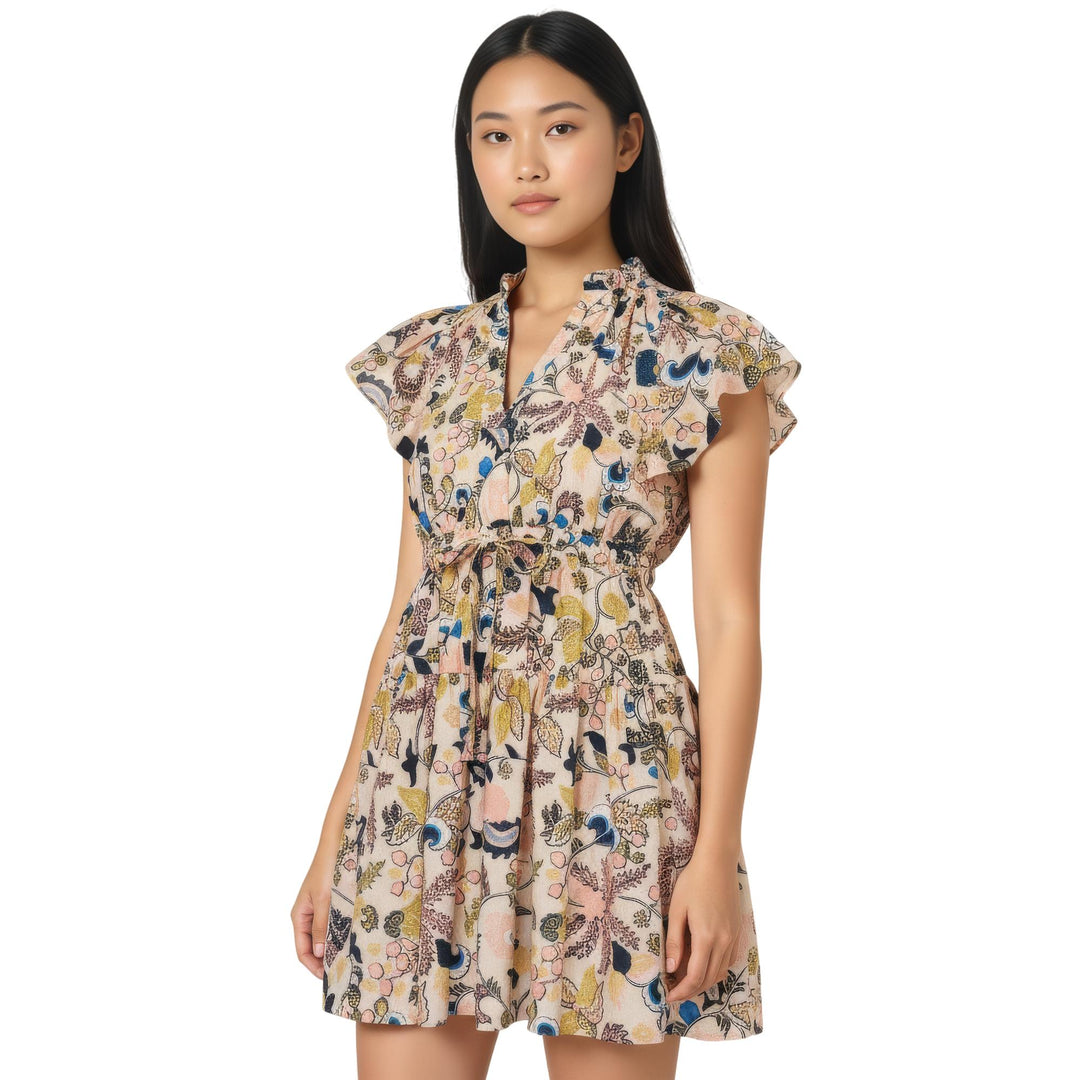 Club21 - Ulla Johnson - Izel Mini Dress - WOVEN DRESSES - Print