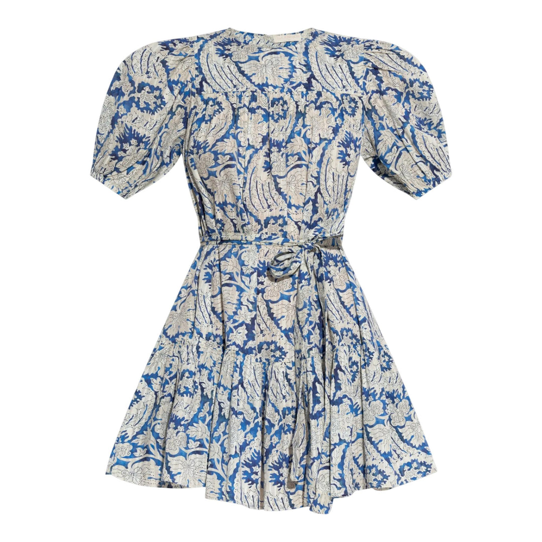 Club21 - Ulla Johnson - Rosalie Short Sleeve Mini Dress - WOVEN DRESSES - Print
