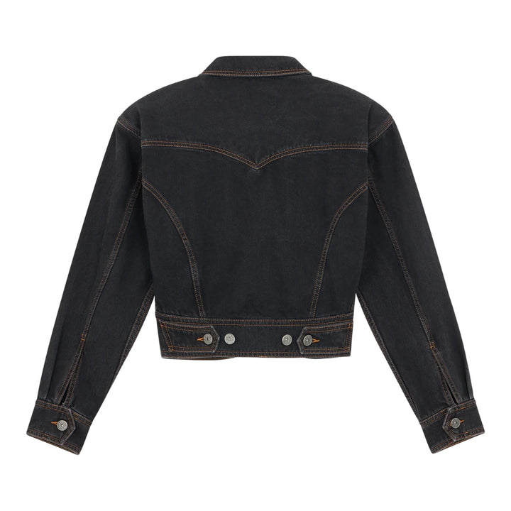 Club21 - VAQUERA - Women Denim Jacket Woven - JACKETS - Black