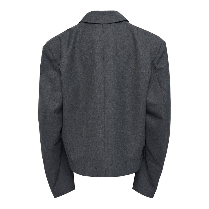 Club21 - VAQUERA - Women Slouchy Blazer Woven - JACKETS - Grey