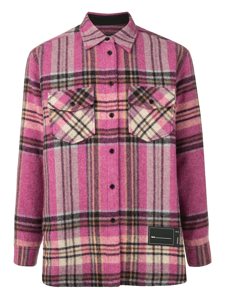 We11done-Wd-Pink-Check-Wool-Shirt-Pink-1