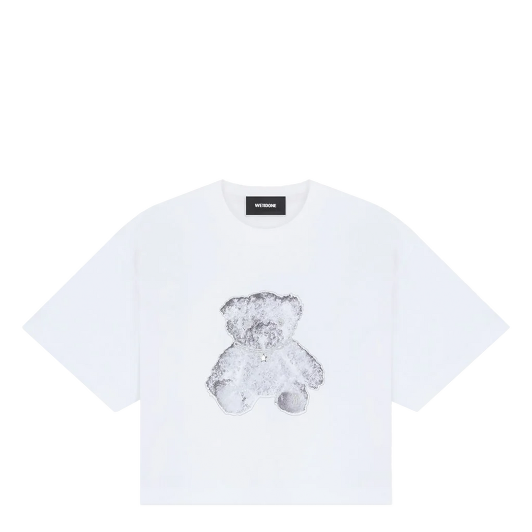 Women's Cropped Teddy Bear Tee
