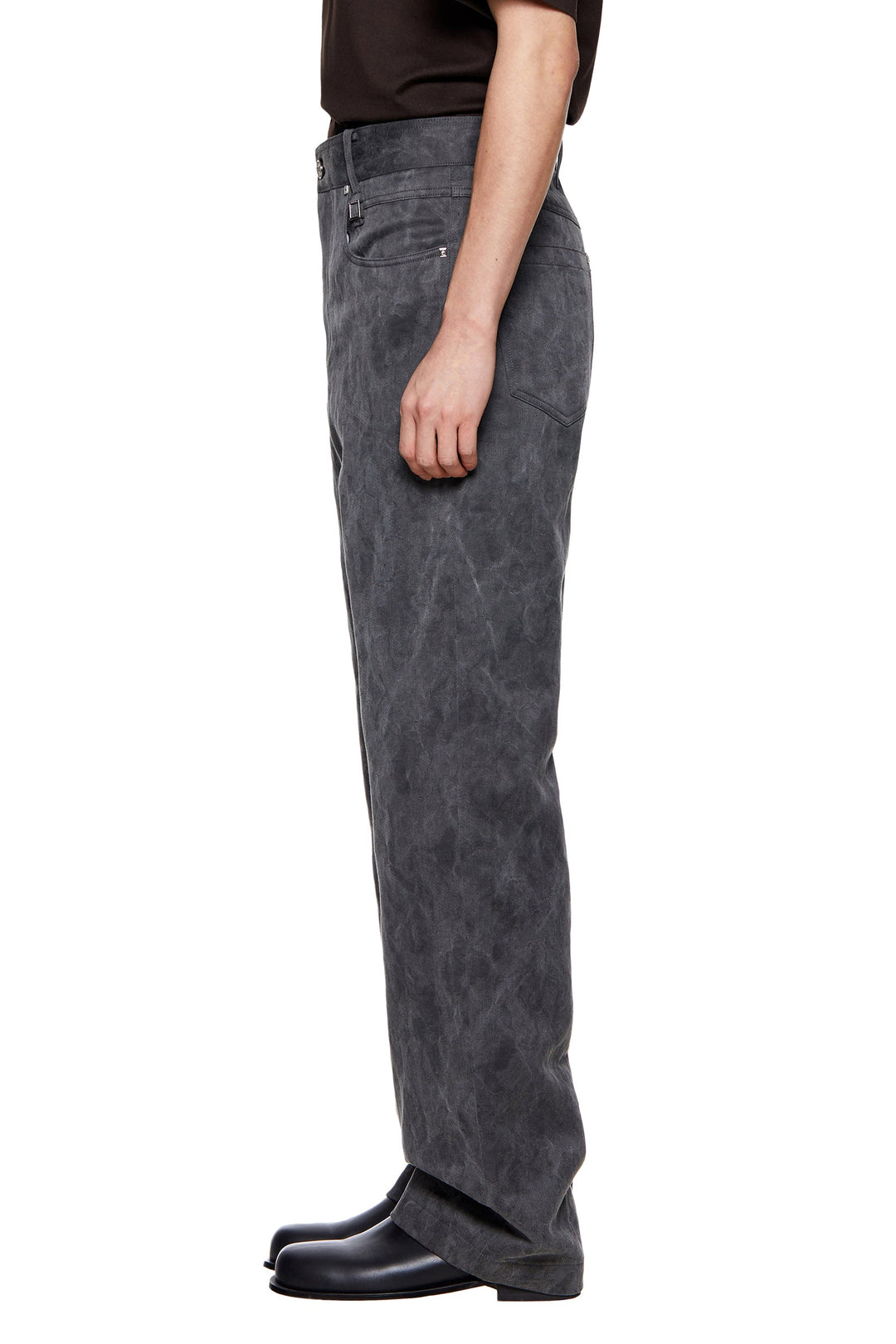 Wooyoungmi-Washed-Effect-Jeans-Grey-2