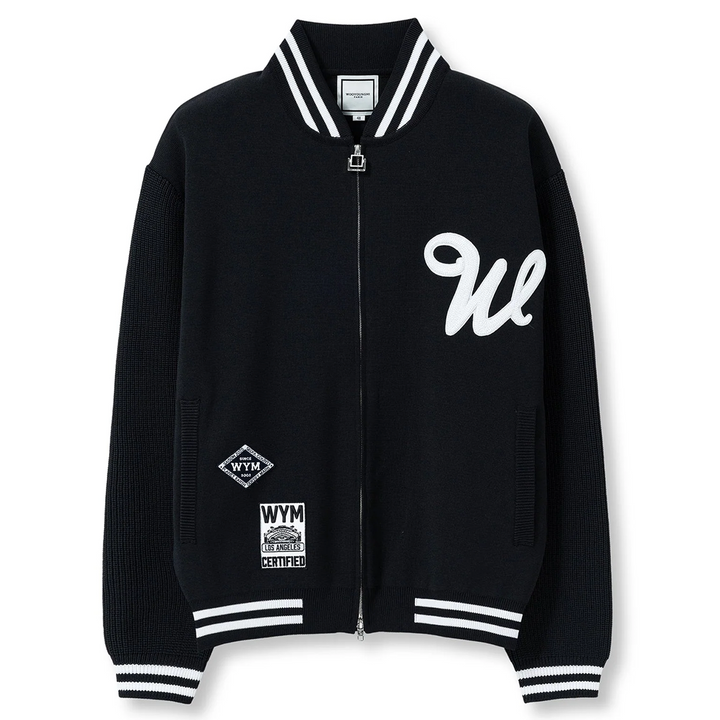 Zip-Up With Patch Blouson