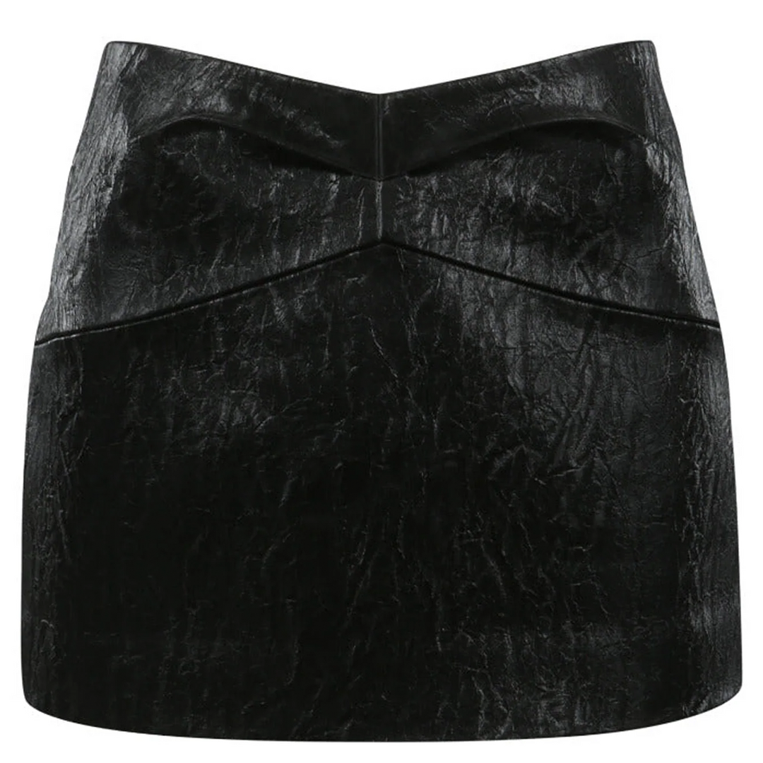 Lurex-Detailed Mini Skirt