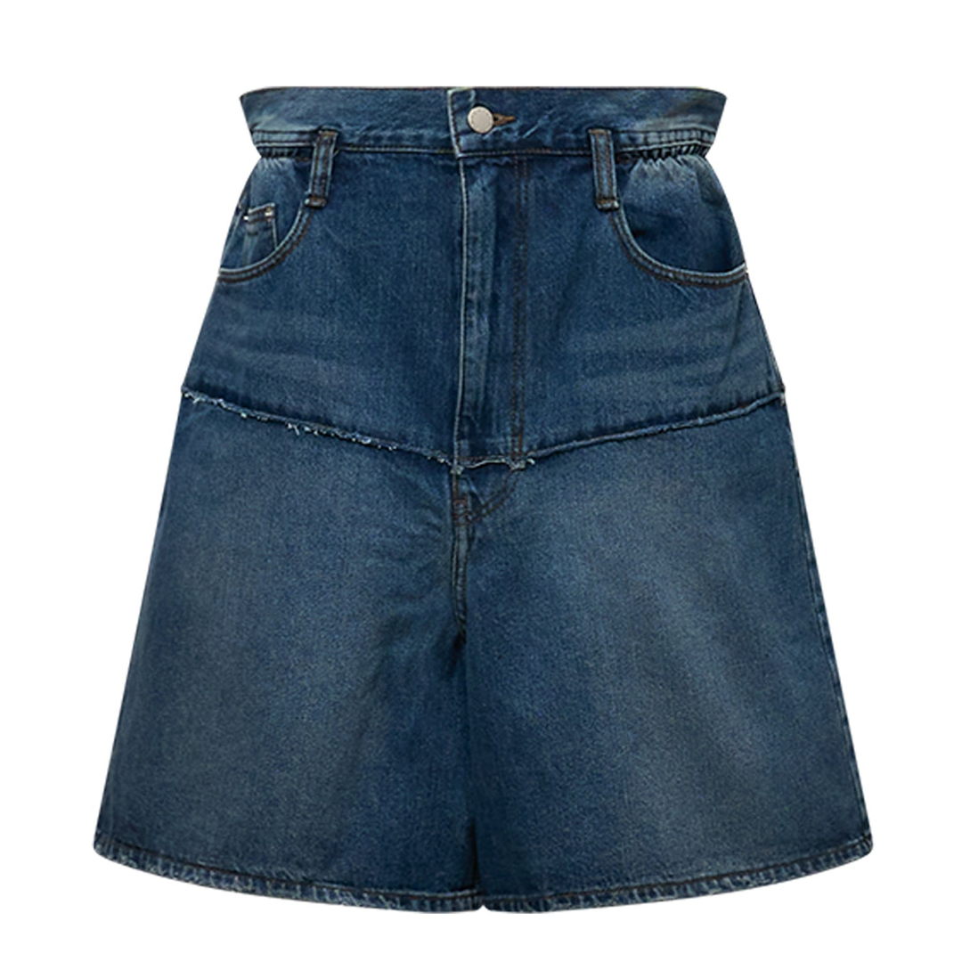 Raw Hem Bermuda Short