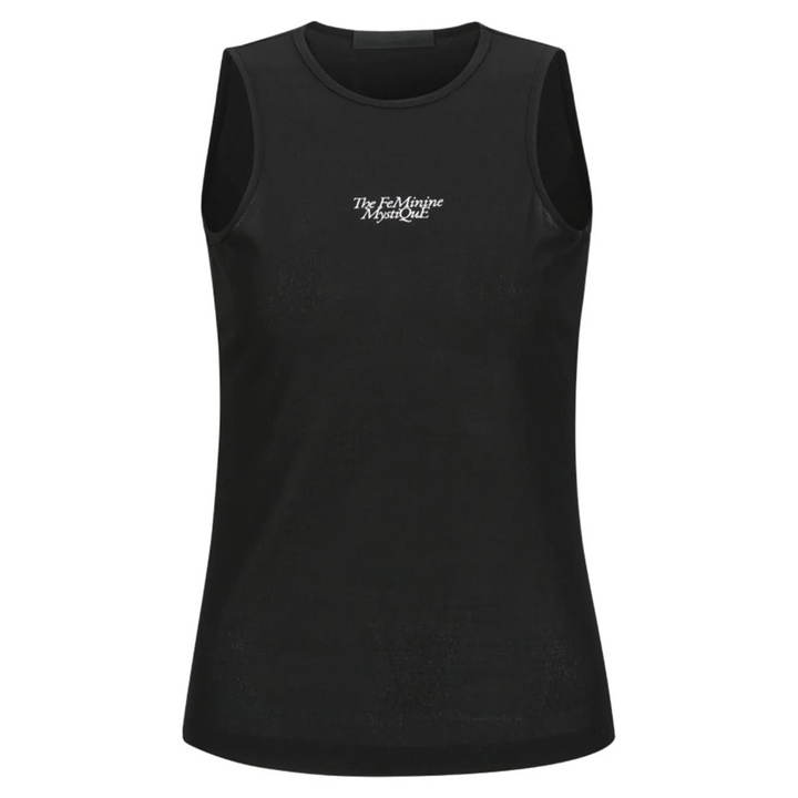 Slim-Fit Sleeveless Top