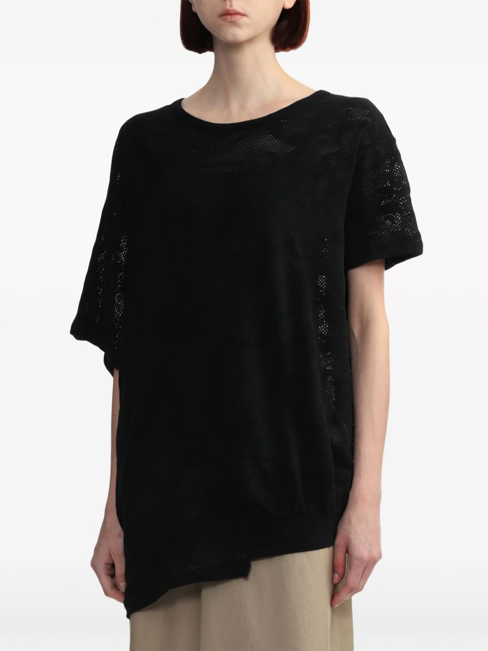 Y's-Assymetric-Tee-Black-3