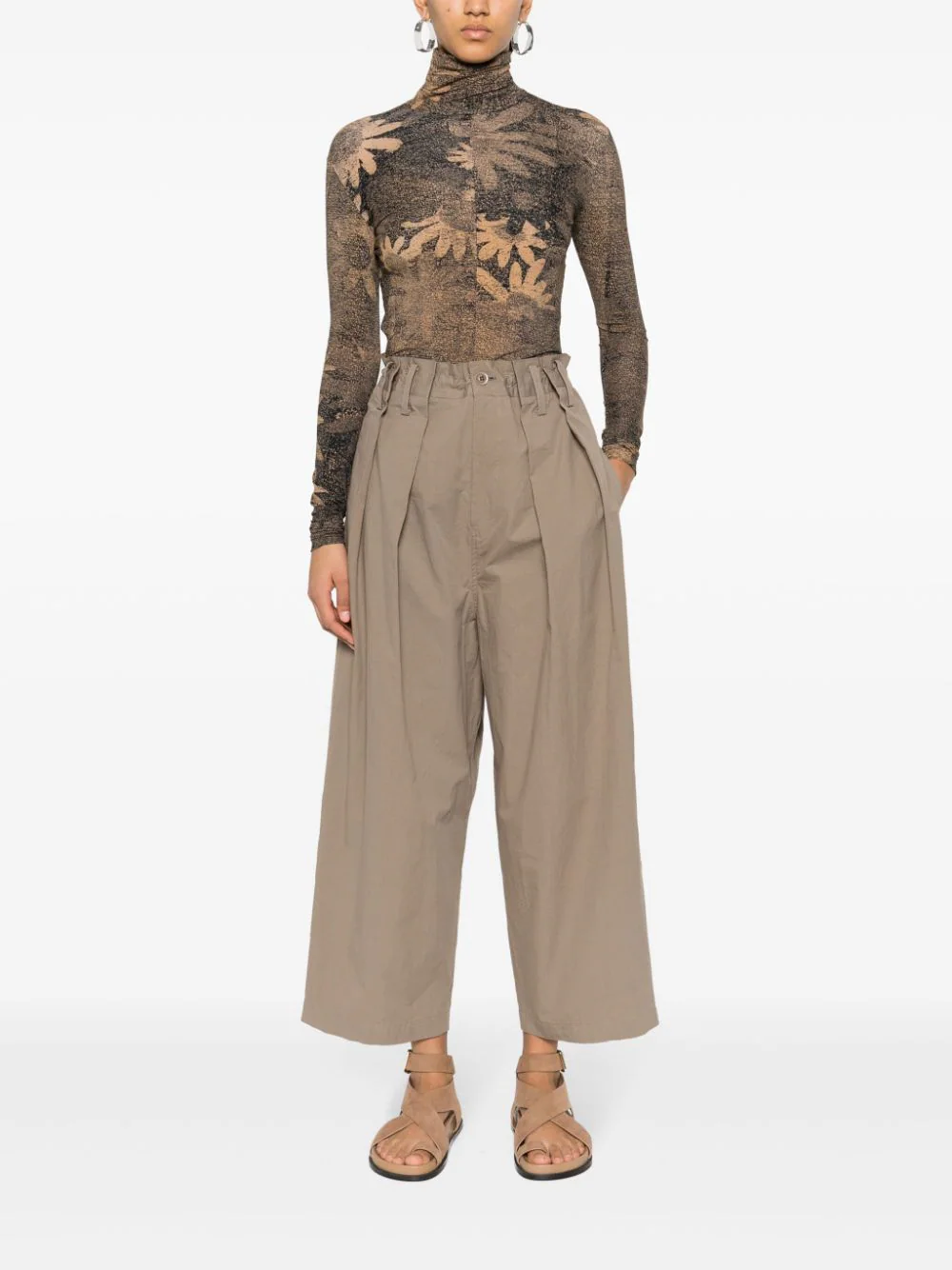 Y's-Tuck-Gathered-Pants-Beige-2